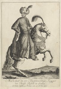 Portret jeździecki Mehmeta IV, sułtana Imperium Osmańskiego