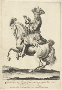 Portret jeździecki króla Szwecji Karola XI