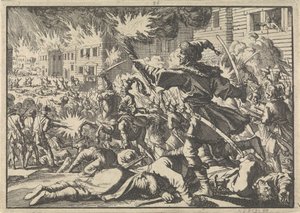 Walki na ulicach Moskwy między Rosjanami i Polakami w 1611, 1698