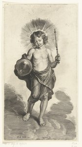 Dzieciątko Chrystus z kulą ziemską i berłem autorstwa Pieter de Bailliu (I) (possibly)