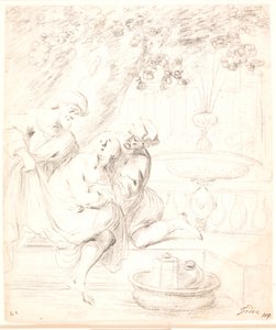 Susanne i dwóch starszych autorstwa Pieter de Grebber