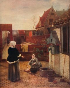 Dziedziniec holenderski, c1658, 1911 autorstwa Pieter de Hooch