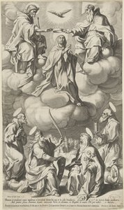 Koronacja Marii autorstwa Pieter de Jode (I) (attributed to)