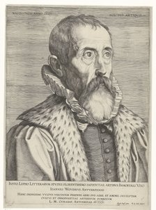 Portret Justusa Lipsiusa autorstwa Pieter de Jode (I)