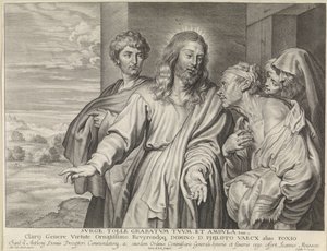 Chrystus uzdrawia paralityka