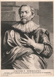 Jacobus Jordaens, malarz z Antwerpii, przedstawiający postacie ludzkie, w specjalizacjach