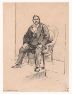 dozorca pokoju autorstwa Pieter de Josselin