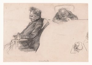 Minister Heemskerck w Izbie Reprezentantów autorstwa Pieter de Josselin