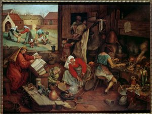Alchemik Obraz Pietera Młodego Bruegel d