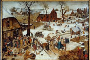 Zapłata grosza lub nominału Obraz Betlejemski Pietera Jeune dit Bruegel d