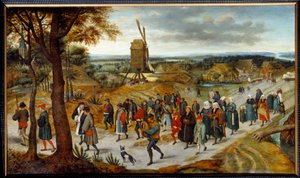 Procesja ślubna Pietera Bruegla II Młodego, znanego jako Bruegel d