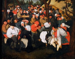 Taniec wiejski – Pieter Brueghel Younger (1564-1638)