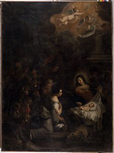 Adoracja pasterzy autorstwa Pieter van (after) Mol