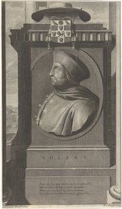 Portret kardynała Wolsey autorstwa Pieter van Gunst