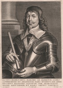 James Hamilton, markiz AB Hamilton, hrabia Cambridge i Aran autorstwa Pieter van Lisebetten