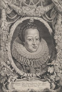 Eleonora, żona Ferdynanda II, z cyklu Ferdinandus II et III Imperatorum Domu..., ca. 1625
