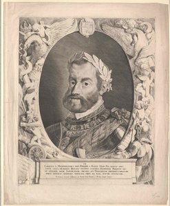 Święty Cesarz Rzymski Karol V (druk)