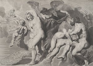 Ixion oszukany przez Herę, 1620-24.