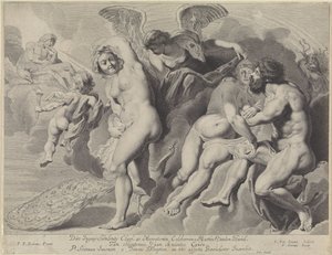Ixion oszukany przez Juno i Jupiter