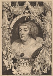 Maria de Medici autorstwa Pieter van Sompel and Pieter Claesz Soutman after Sir Anthony