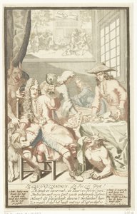 Gra karciana autorstwa Pieter van den Berge