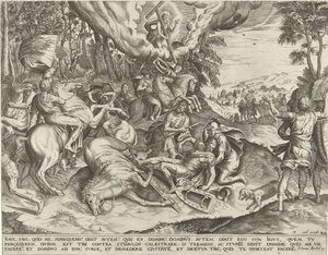 Nawrócenie Pawła autorstwa Pieter van der Heyden