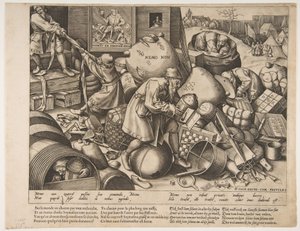 Każdy, ok. 1558. autorstwa Pieter van der Heyden