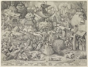 Duma Superbia (tytuł na obiekcie) Siedem grzechów głównych (tytuł serii) autorstwa Pieter van der Heyden