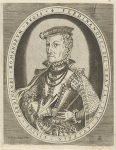 Portret Ferdynanda II Tyrolskiego Portrety władców (tytuł serii) autorstwa Pieter van der Heyden