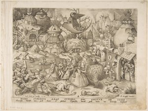 Duma Superbia z Siedmiu grzechów głównych, 1558.