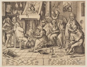 Wtorek zapusty autorstwa Pieter van der Heyden