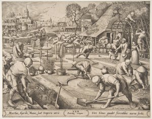 Wiosna Ver z Pory roku, 1570. autorstwa Pieter van der Heyden