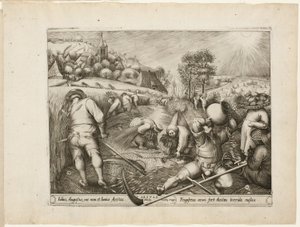 Lato, z Czterech pór roku autorstwa Pieter van der Heyden