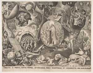 Zejście Chrystusa do otchłani, ca. 1561. autorstwa Pieter van der Heyden