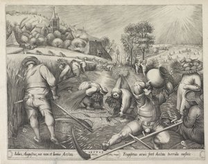 Lato Aesty (tytuł na obiekcie) Cztery pory roku (tytuł serii) autorstwa Pieter van der Heyden