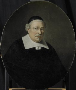 Portret Cornelisa de Koningha, dyrektora Izby Rotterdamskiej Holenderskiej Kompanii Wschodnioindyjskiej, wybranego 1649 autorstwa Pieter van der Werff