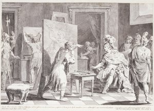 Aleksander Wielki w pracowni Appelles