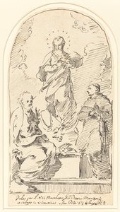 Niepokalane Poczęcie autorstwa Pietro Antonio Novelli