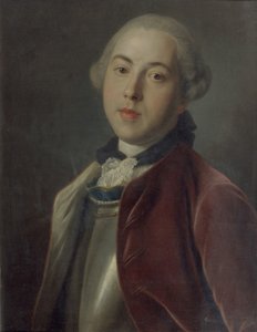 Portret hrabiego Aleksandra Michajłowicza Golicyna autorstwa Pietro Antonio Rotari