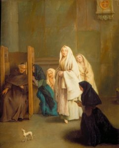 Spowiedź autorstwa Pietro Longhi