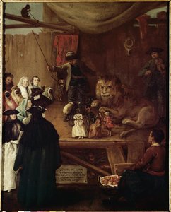 La cabane du lion - Chata lwa autorstwa Pietro Longhi