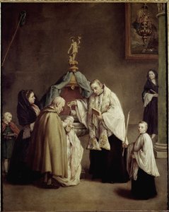Chrzest autorstwa Pietro Longhi
