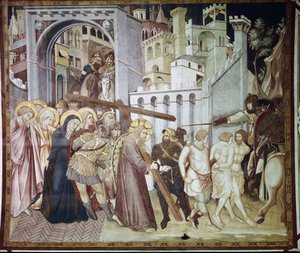 Pasja Chrystusa - Fresk Pietro Lorenzetti (1280-1348)