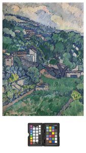 Wzgórza, 1922 autorstwa Pietro Marussig