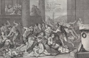 Masakra Niewiniątek, 1730-50. autorstwa Pietro Monaco