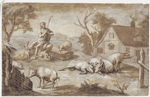 Syn marnotrawny autorstwa Pietro Paolo Raggi