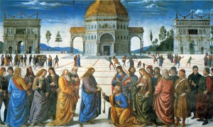 Dostarczenie kluczy do Świętego Piotra, 1481