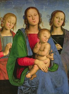 Madonna z Dzieciątkiem ze św. Katarzyną i św. Różą, 1493 (olej na płótnie na desce)