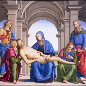 Pieta autorstwa Pietro Perugino