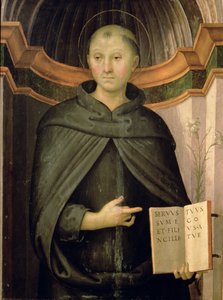 Św. Mikołaj z Tolentino autorstwa Pietro Perugino